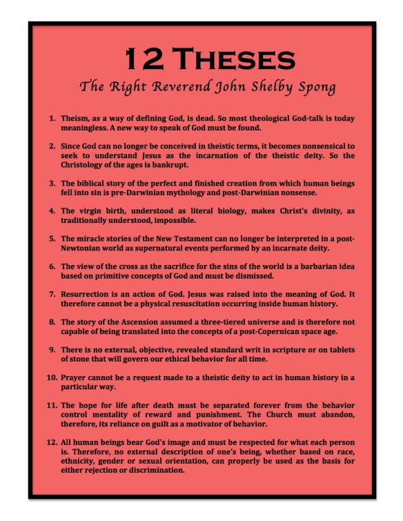 12 Thesis John Shelby Spong